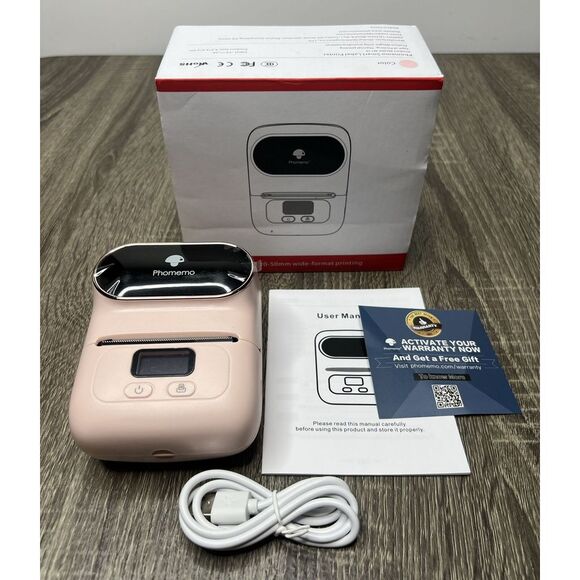 Other - Phomemo M110 Bluetooth Label Maker Machine Portable Wireless Thermal Printer New